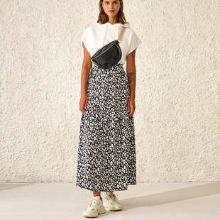 夏季 erose 蕞新160英镑 豹纹时尚 型半裙W852 比利时时装 超好版 Bel