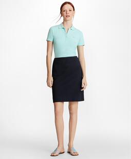 148美金 薄款 条纹拼接 OL必收 型 oks兄弟 好版 A字半裙O642