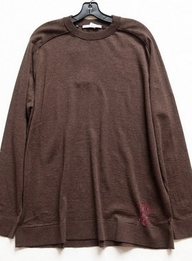 西班牙大师级Adolfo Dominguez 240美金 美丽诺圆领羊毛衫 男X202