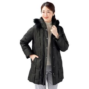 24秋冬 sante 专柜3000 真丝 羽绒服X533 必收精品 蓝狐毛领 Rin