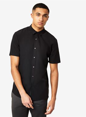 英伦时尚FIRETR*P  85美金 时尚有型 速干 短袖衬衫V935