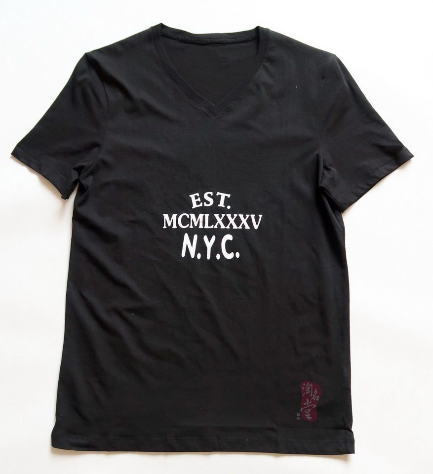 强货 红白蓝tm夏季 时尚logo印花 凉爽洗水 超帅短袖t恤 男t990