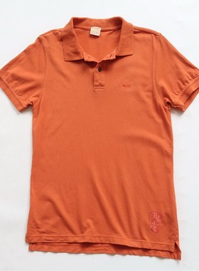 德系高端B*SS 春夏专柜1000 时尚珠地 翻领POLO衫 男X494