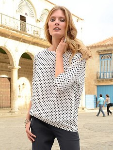 必收强货 欧式LBLS 100欧元 漂亮印花时尚上衣 女S725