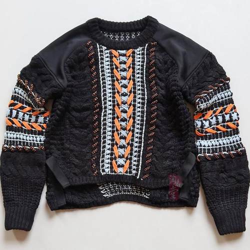 法式饿鱼专柜3000+时装毛衣女