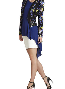 精品 BC时尚  ZG3800 超靓印花 好版型 好气质 西装外套 女L062