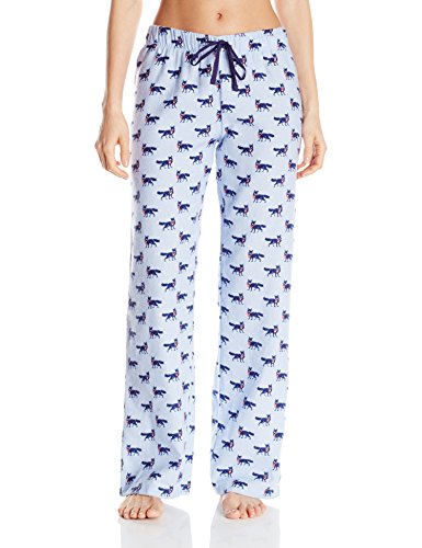 红白蓝柔软法兰绒单条睡裤