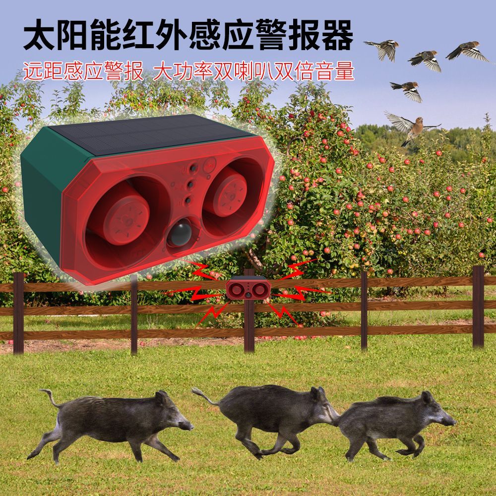 太阳能双喇叭大声音充电