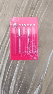 胜家缝纫机针14号11号家用电动包缝机绷缝机锁边机专用进口机针
