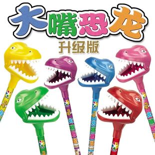 热门仿真大嘴恐龙夹子(无声版)益智趣味玩具