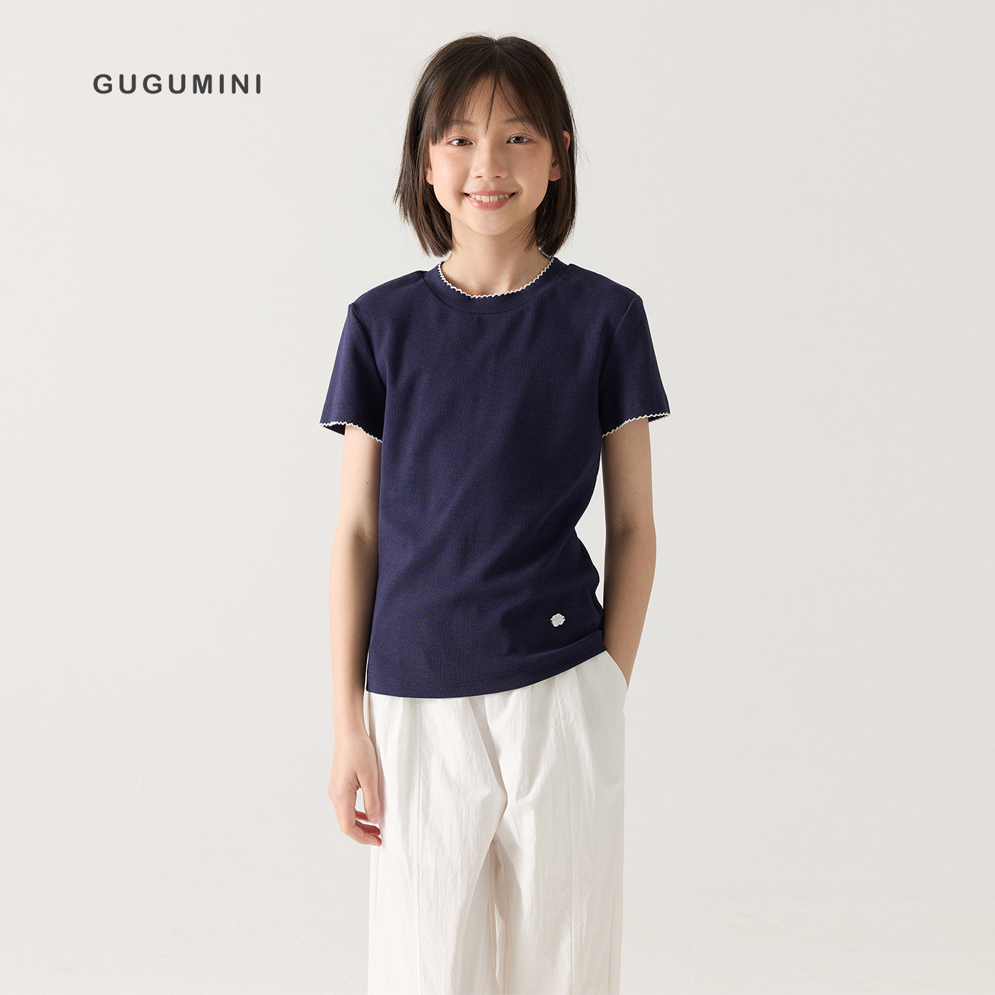 gugumini童装2026新款短袖T恤图片