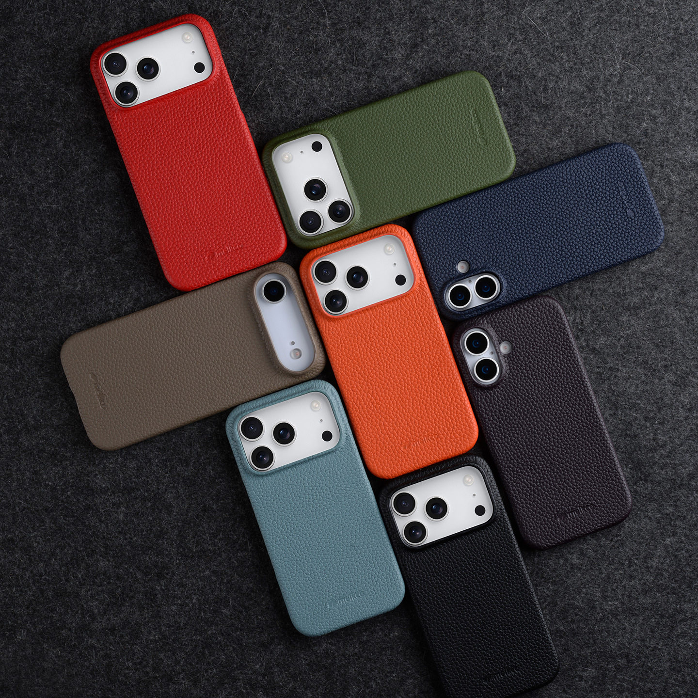 Melkco适用苹果17Promax手机壳真皮16Pro磁吸支持MagS afe17保护套