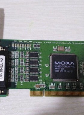 摩莎CP-104UL -DB9 多串口卡(4路RS232)