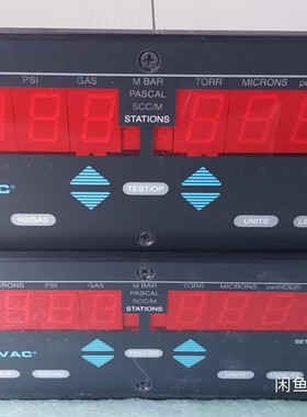TELEVAC MM200 VACUM CONTROLLER   TC 2A 真空计 二手拆机