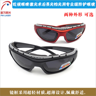 近视眼睛激光术后畏光怕光睡眠用专业级防护保护眼镜偏光护目镜片