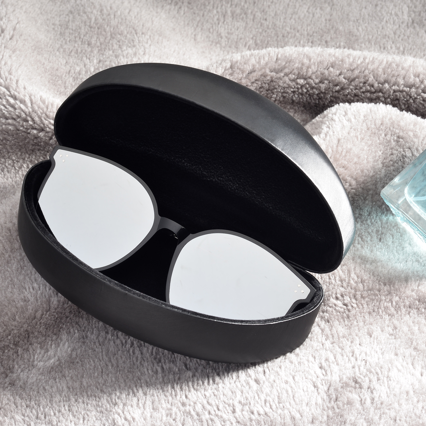 太阳眼镜盒墨镜盒男女款时尚简约便携抗压大容量大号收纳眼睛盒
