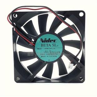 24TL 静音液压风扇 NIDEC 变频器 0.06A D08R 24V 原装 8015