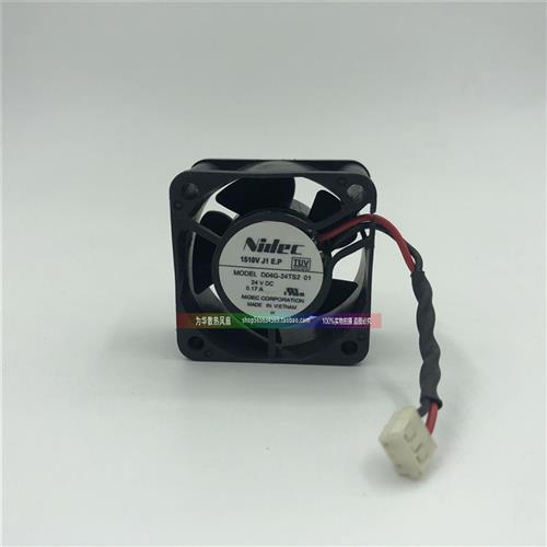 变频器风扇 D04G-24TS2 01 4CM 24V 0.17A 4020 两线 保1年