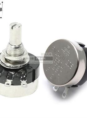 RV24YN20S单圈碳膜电位器B102B103B104B503B504旋钮1K10K200K1M欧