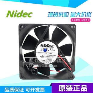 Nidec 8025 DC24V D08A24TS2 轴流 正品 023A 变频器风扇 原装