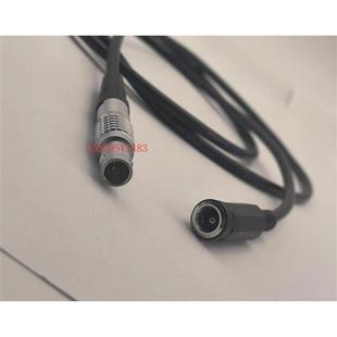 雷默0B双针转DC5.5*2.1母医疗设备电源线 0B 2芯转DC母通用电源线