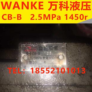 CBB125 CBB40 B50 WANKE B80 齿轮油泵 B63 B80淮安市万科 万科
