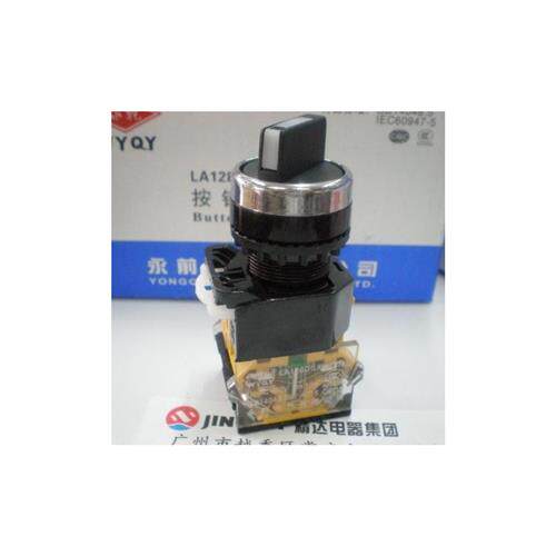 LA38短柄二档旋钮开关 LA128D-11X2 20X3