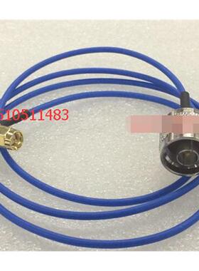 N/SMAJJW微波RG405射频半柔跳线 N公转SMA弯公AP馈电SFT502线