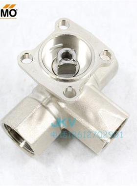 搏力谋黄铜电动三通调节球阀阀体 R30206P3S1 DN20现货