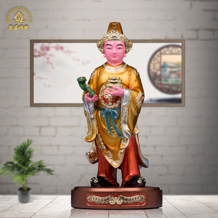 金钱伯神像玻璃钢马来西亚钱伯公阴差三爷伯阴神地府玄关人物摆件