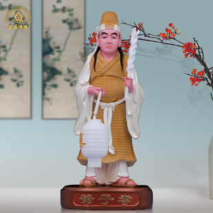 孝子爷神像东南亚三爷伯地府阴神摆件祠堂桌面财神爷人物树脂摆件
