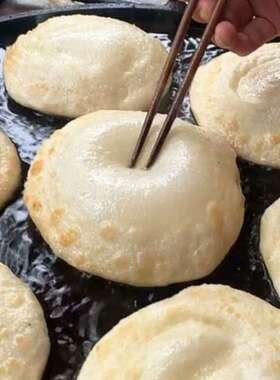 【5分钟早餐】圆形鸡蛋灌饼商用批发懒人速食吊炉风味加热即食饼