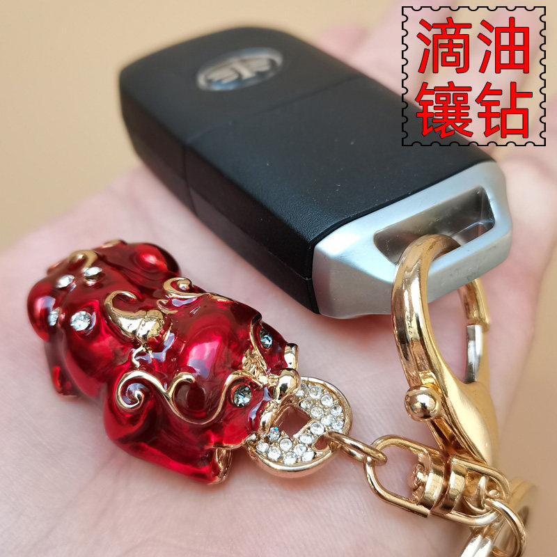 发财小貔貅钥匙挂件高级感满满!