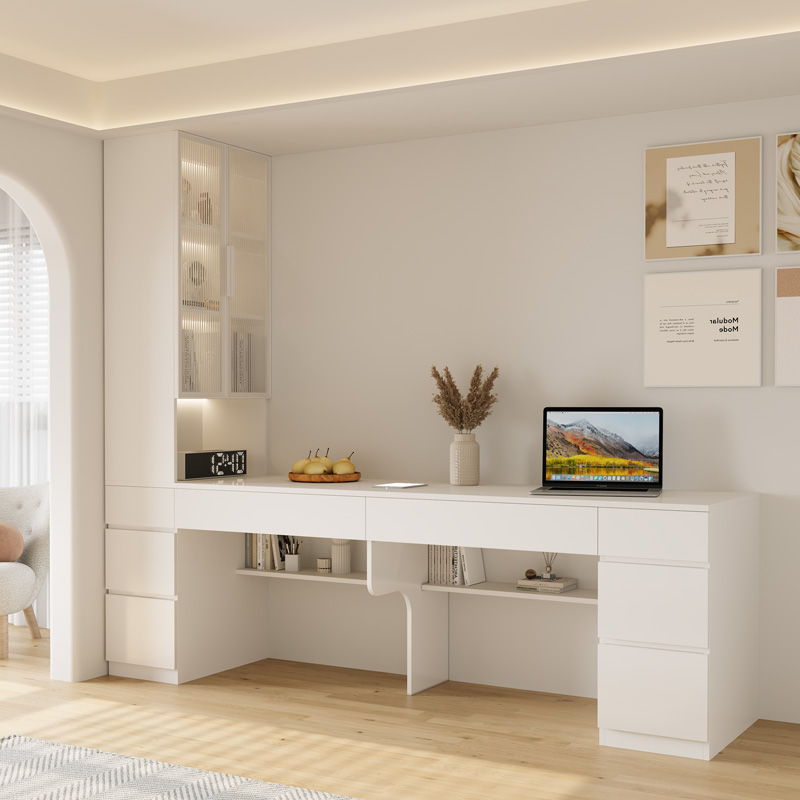 书桌书架一体组合儿童