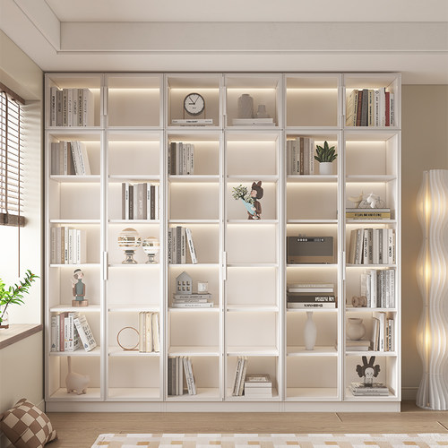 书柜整墙定制简约现代