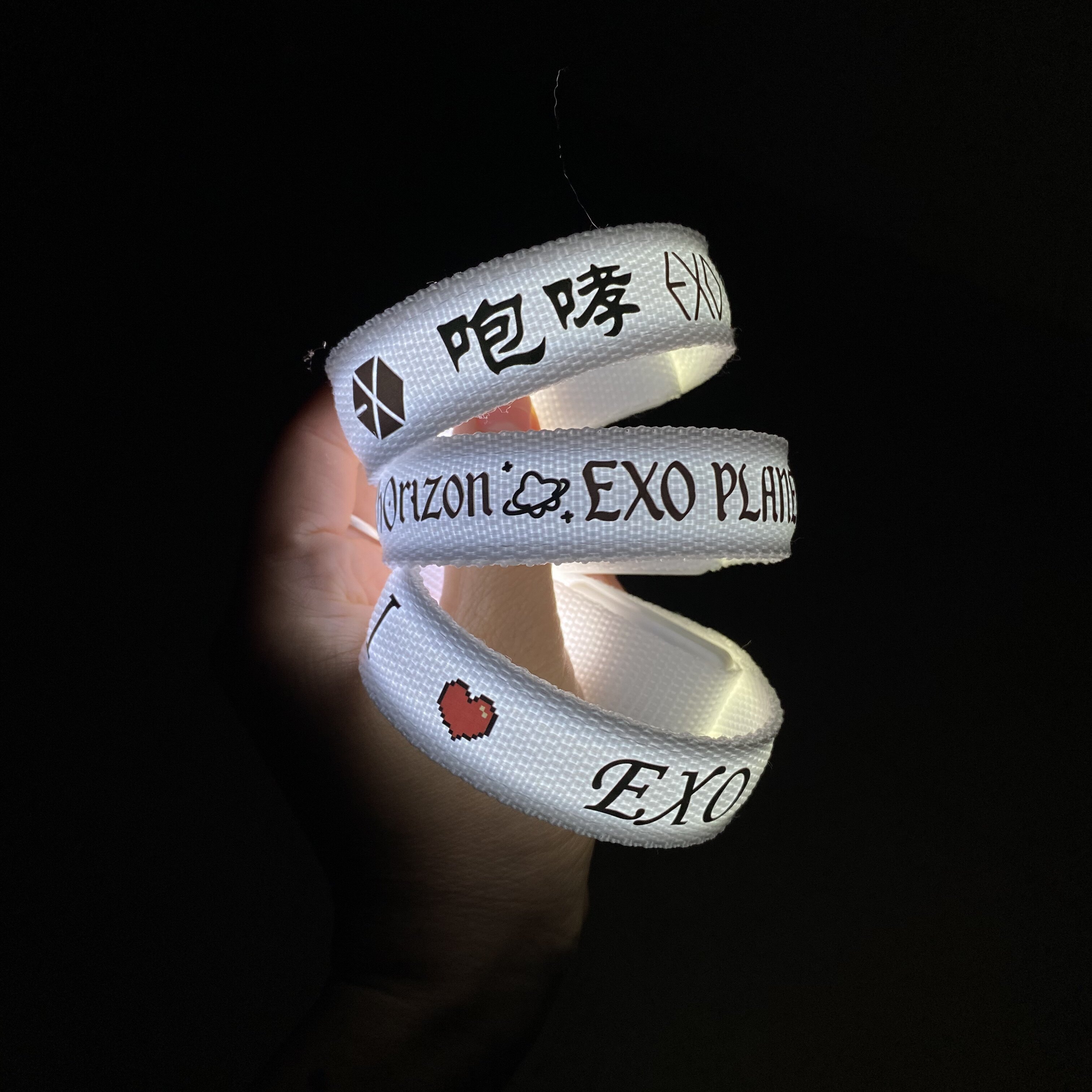 2026EXO六巡演唱会应援发光手环周边物料气氛荧光棒现场助威道具图片