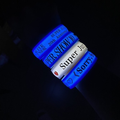 super junior演唱会应援发光手环定制明星周边粉丝物料气氛荧光棒