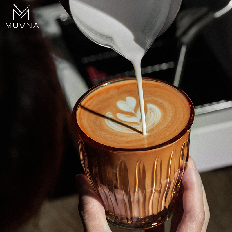 MUVNAins简约风MUVNA复古拿铁杯
