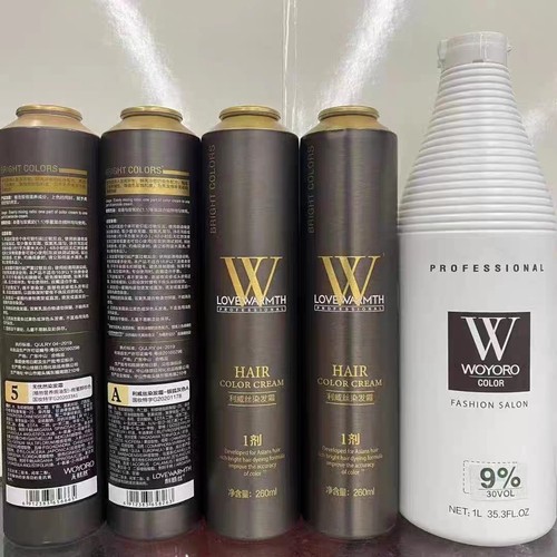 利威丝染发剂微潮色气味小效果好