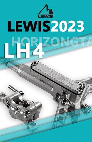 lewis油压碟刹横杠四活塞刹车