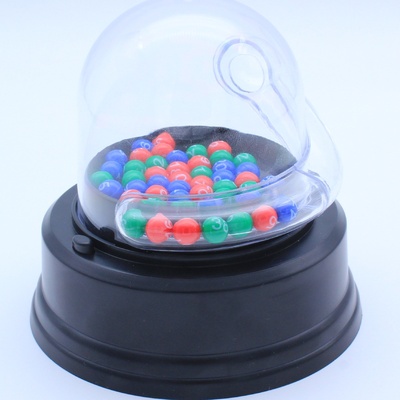 电动玩具摇奖机福利彩票模拟选号器双色球大乐透摇号迷你桌面游戏