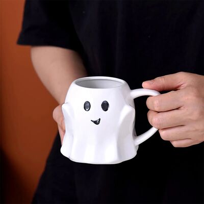 Easter Halloween Ghost Elf 3d Creative Cute Couple Mug Gift
