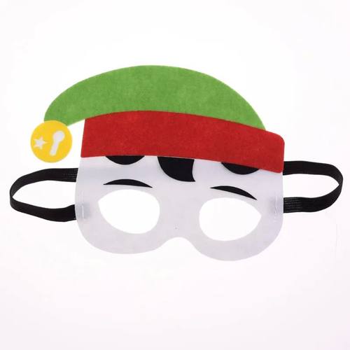 Snowman Mask Santa Claus Glasses Mask Kids Costume Halloween