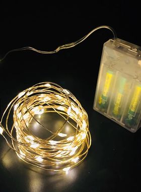 2m 5m10m LED String Light Fairy Lights 20/50/100LEDs Copper