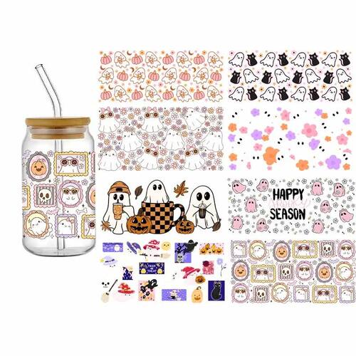 Halloween Series Easy Peel Waterproof DIY Decals 3D Transfer