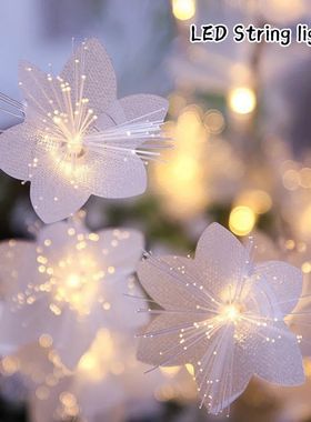 2/3M LED Fiber Optic Fairy Light Battery-operated Garland Ch