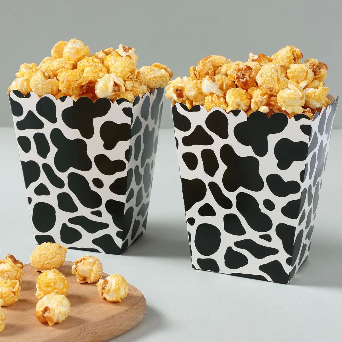 Dairy Cow Popcorn Box Dairy Cow Happy Birthday Party Decor K