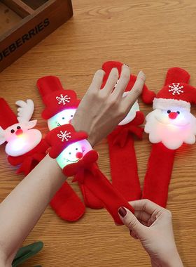 1pcs Christmas Accessories Christmas Clap Circle Toys Snowma