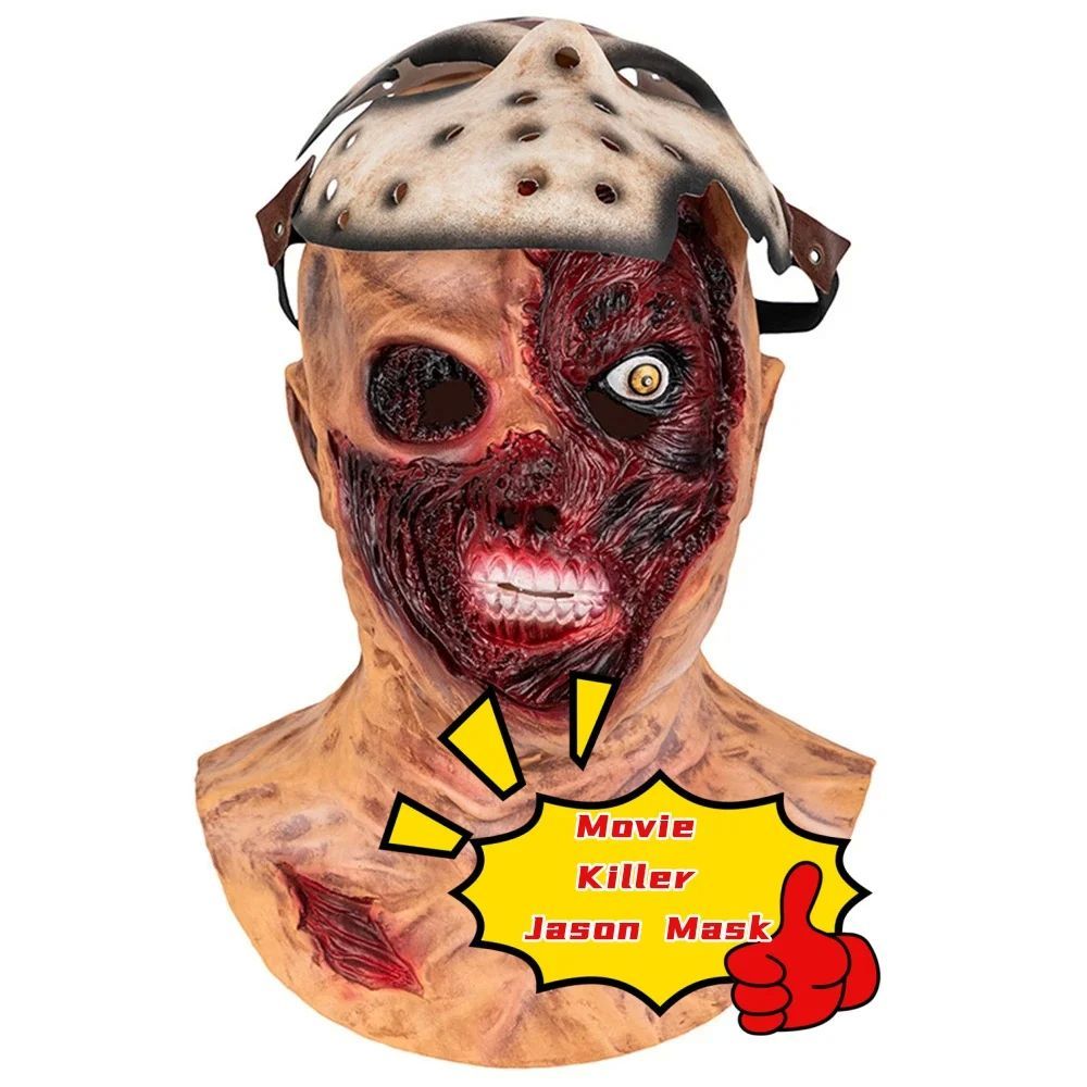 Jason Mask Halloween Fancy Dress Party Horror Latex Mask Car
