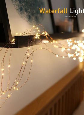 100leds LED Timer Branch Lights Outdoor Battery Christmas Tr